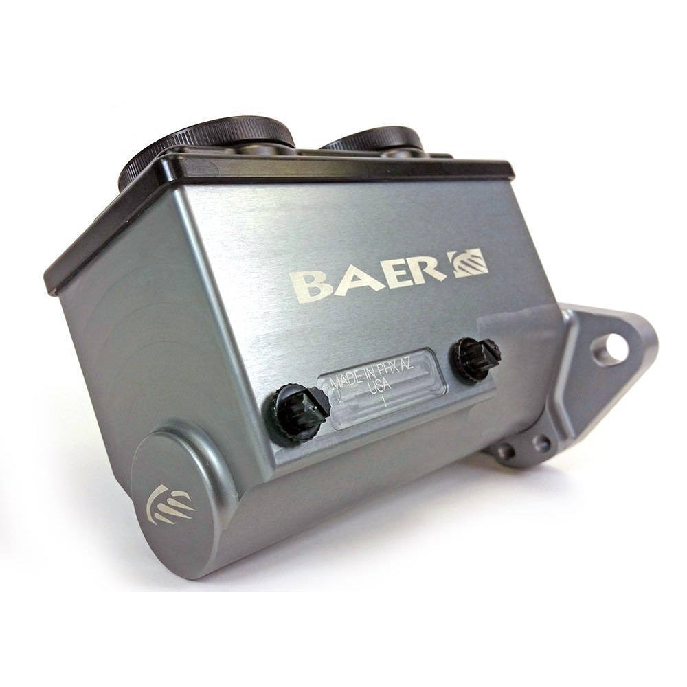 Baer ReMaster Master Cylinder 1" Bore Left Port Gray