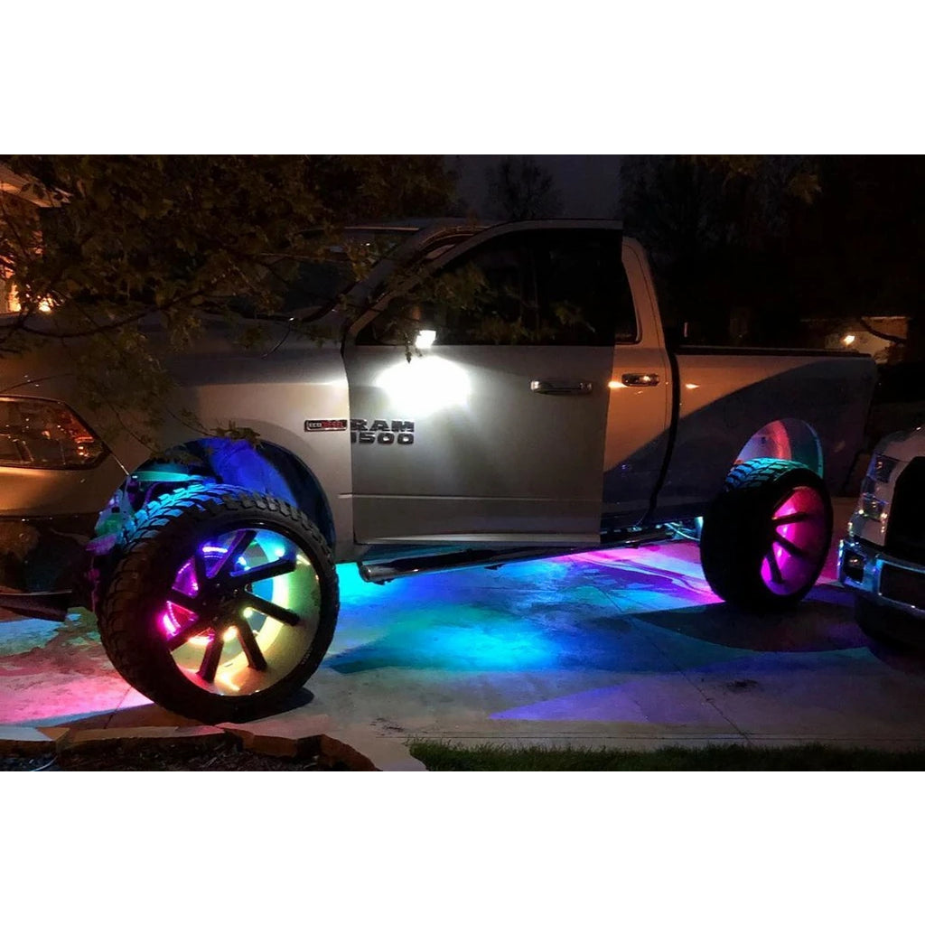 Oracle Lighting LED Lighted Wheel Ring Kit - 16.5 in Diameter - Programable - ColorShift