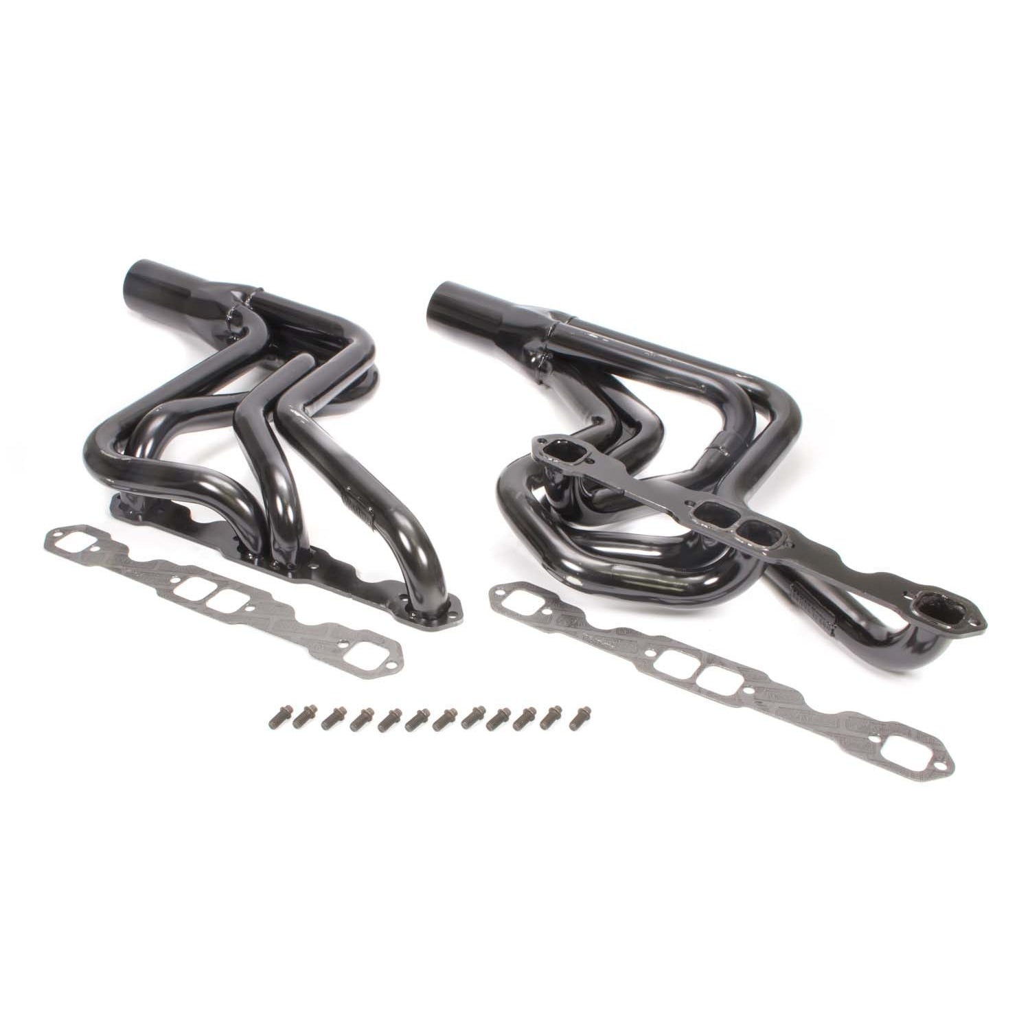 Schoenfeld Street Stock Headers - 1-3/4" Tube Diameter - 3-1/2" x 8" Collectors - SB Chevy