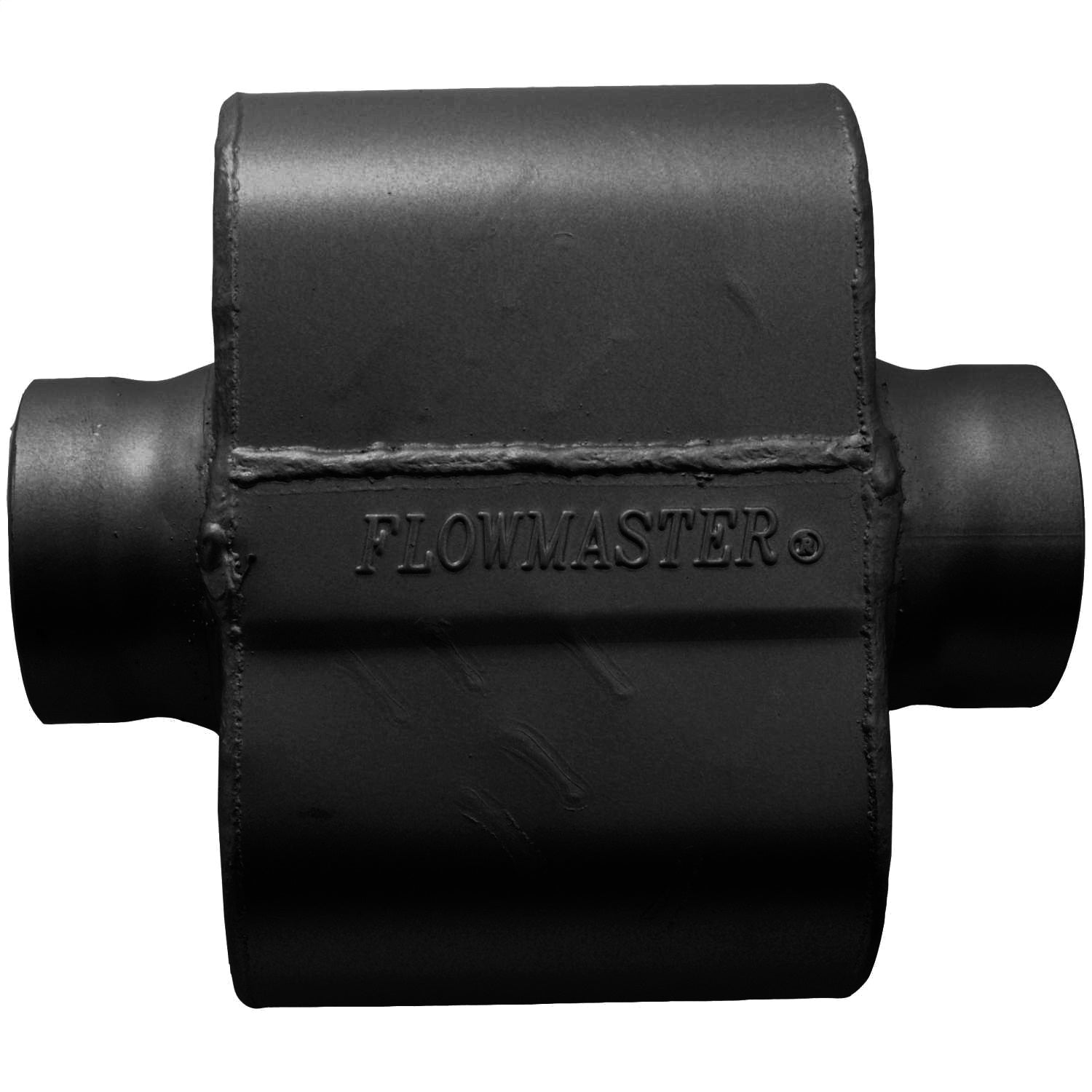 Flowmaster 10 Series Delta Force ASA Spec Muffler - 3.5" Center Inlet, 3.5" Center Outlet