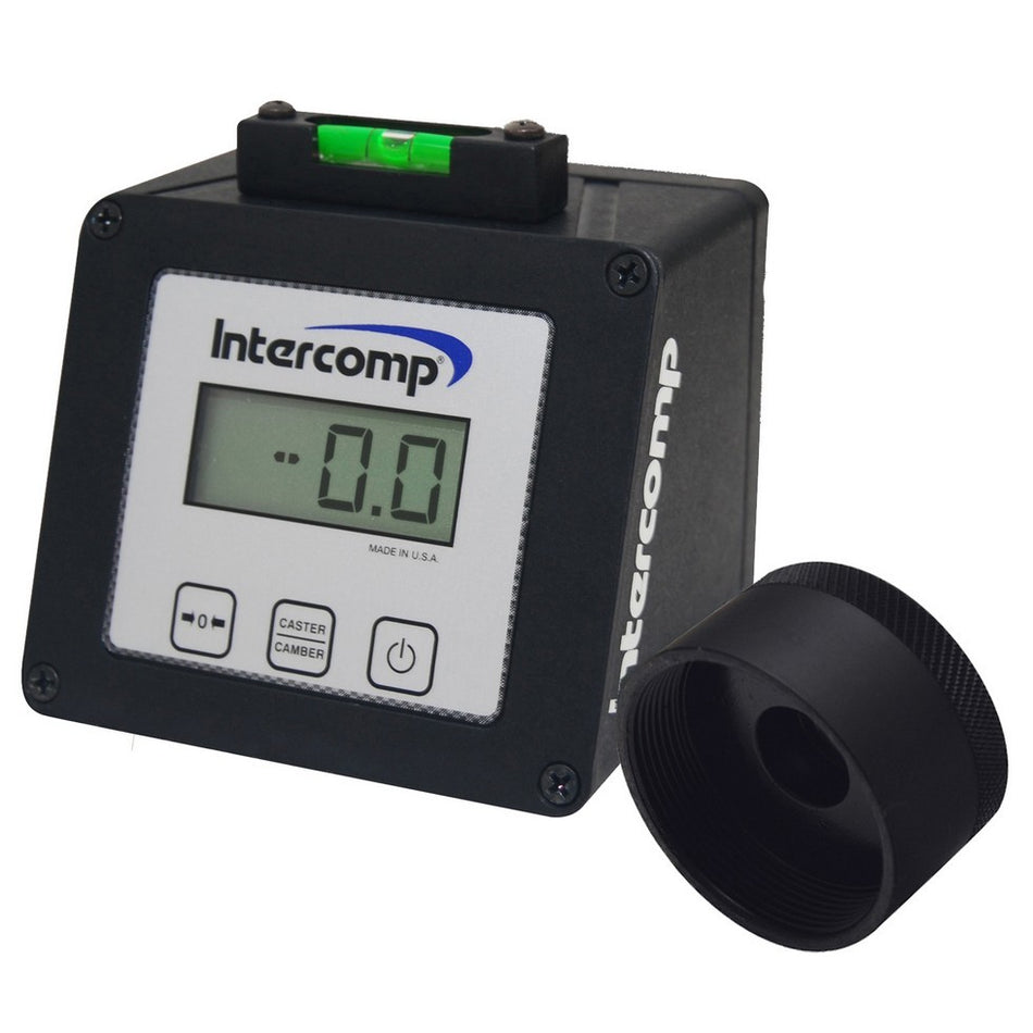 Intercomp Digital Caster/Camber Gauge 1-13/16-16" Wide 5 Adapter - Carrying Case
