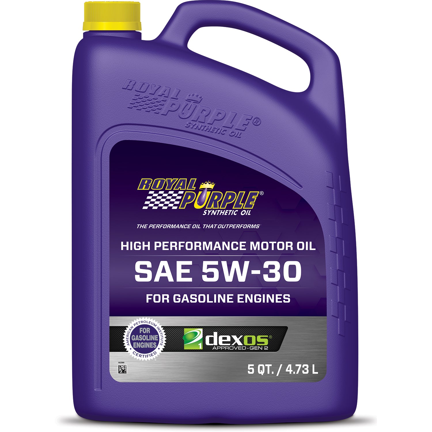 Royal Purple High Performance Motor Oil - SAE 5W-30 - 1 Gallon Jug