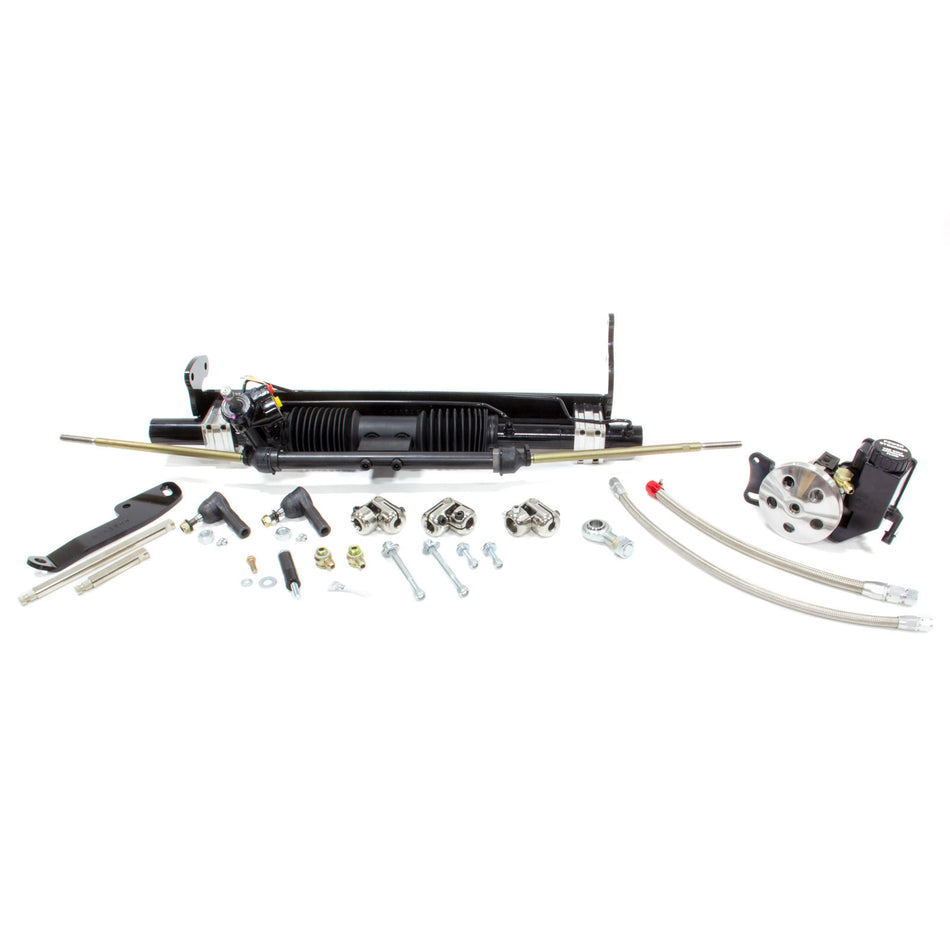 Unisteer 1968-72 Chevrolet Chevelle Power Rack and Pinion Kit with BBC