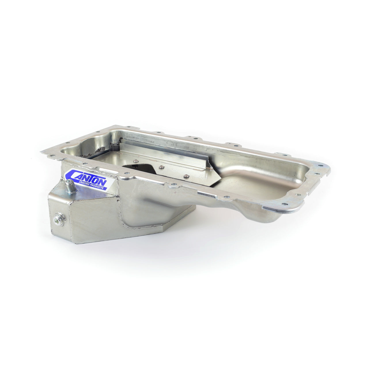 Canton Street / Strip / Road Race Rear Sump Oil Pan - 7 Quart - 6.25 in Deep - Cadmium - Ford Modular
