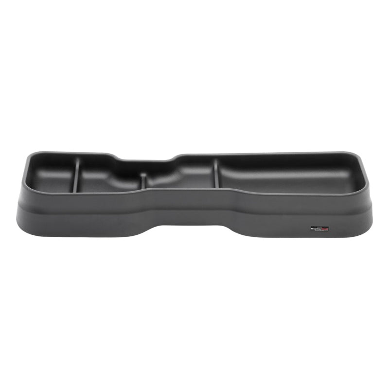 WeatherTech Underseat Storage Box - Black / Textured - Crew Cab - Rear - GM Fullsize Truck 2014-19 4S002