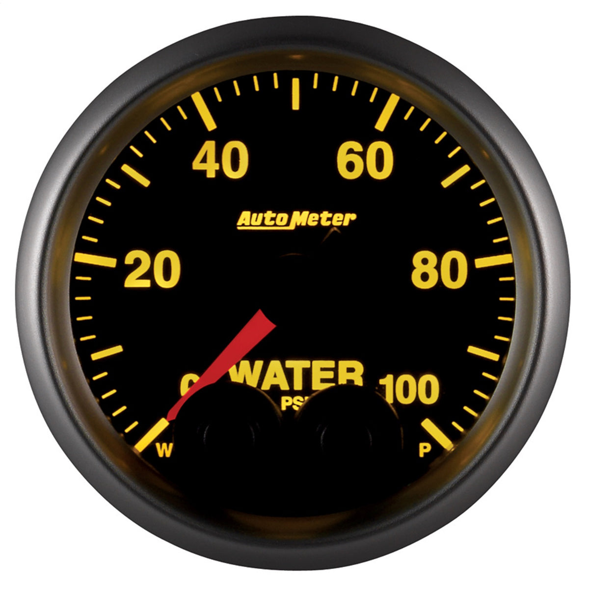 Auto Meter Elite Series Water Pressure Gauge - 2-1/16"