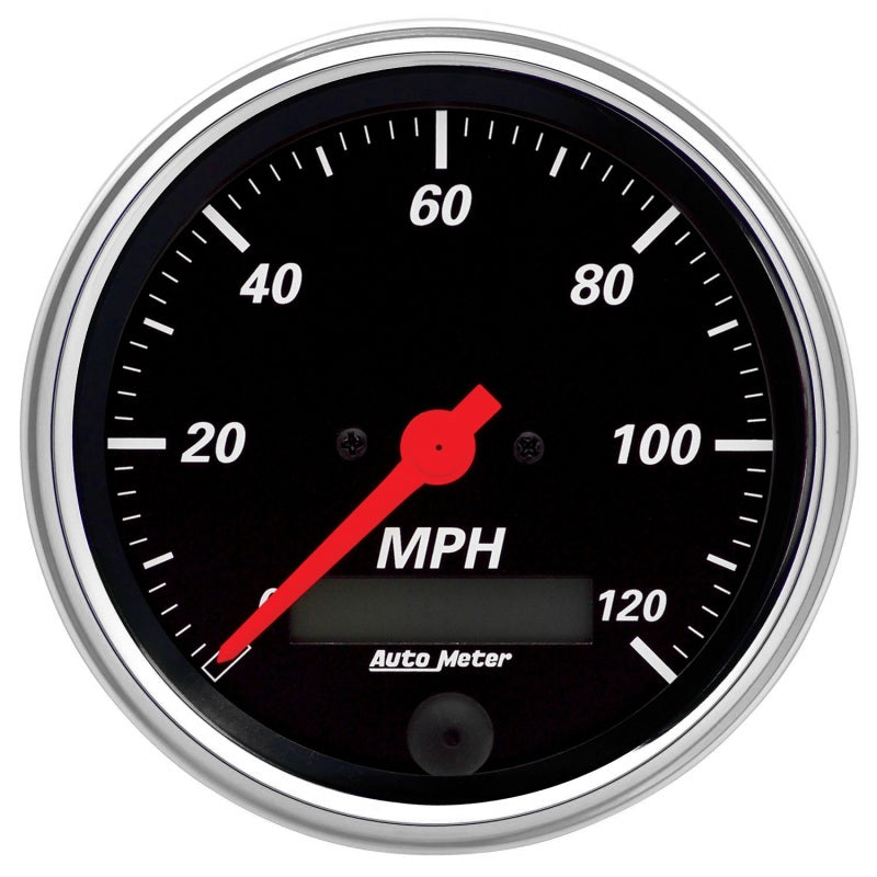Auto Meter Designer Black Electric Programmable Speedometer - 3-3/8 in.