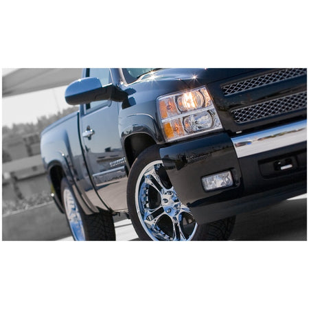 Bushwacker OE Style Front / Rear Fender Flare - 0.75 in Wide - Black - GM Fullsize Truck 2007-14