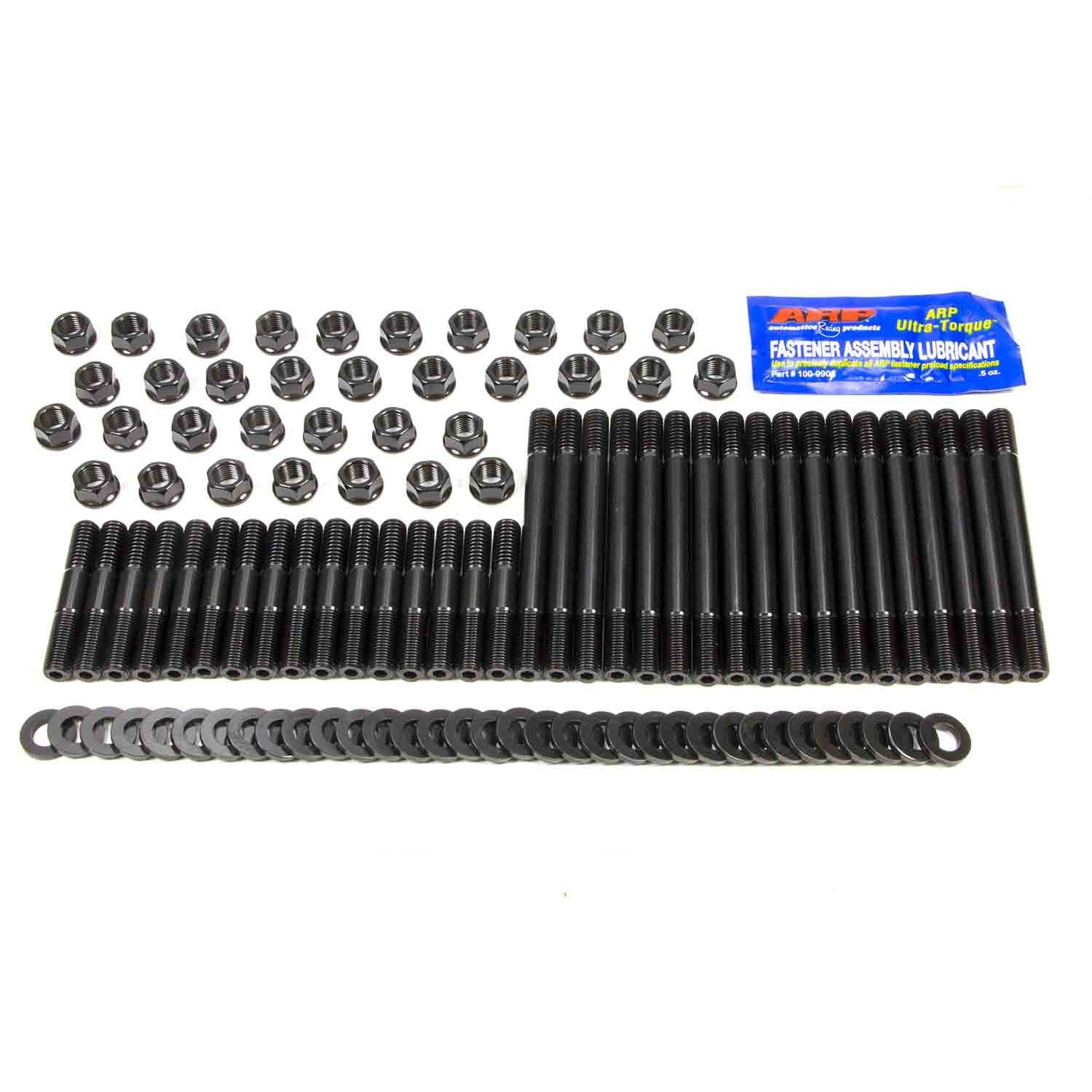ARP Cylinder Head Stud Kit - Hex Nuts - Chromoly - Black Oxide - Mopar B / RB-Series 145-4007