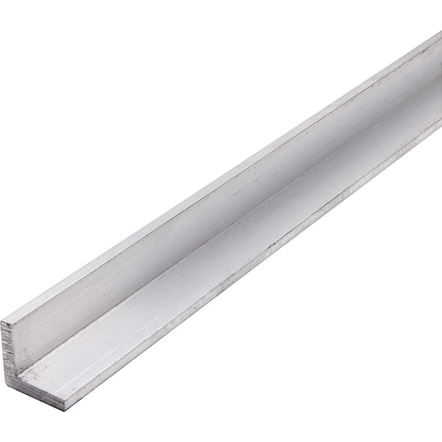 Allstar Performance Aluminum Angled Stock - 1" x 1" x 3/16" Thick - 4 Ft.