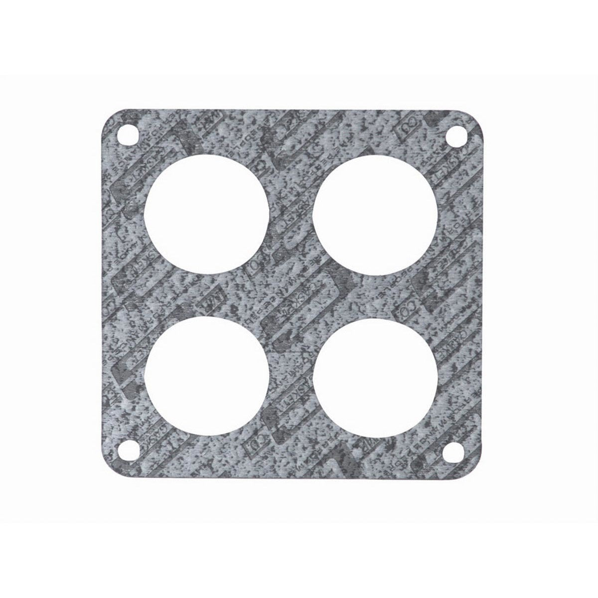 Mr. Gasket Carburetor Base Plate Gasket - 4-Barrel - 4 Hole - Composite - Dominator Flange