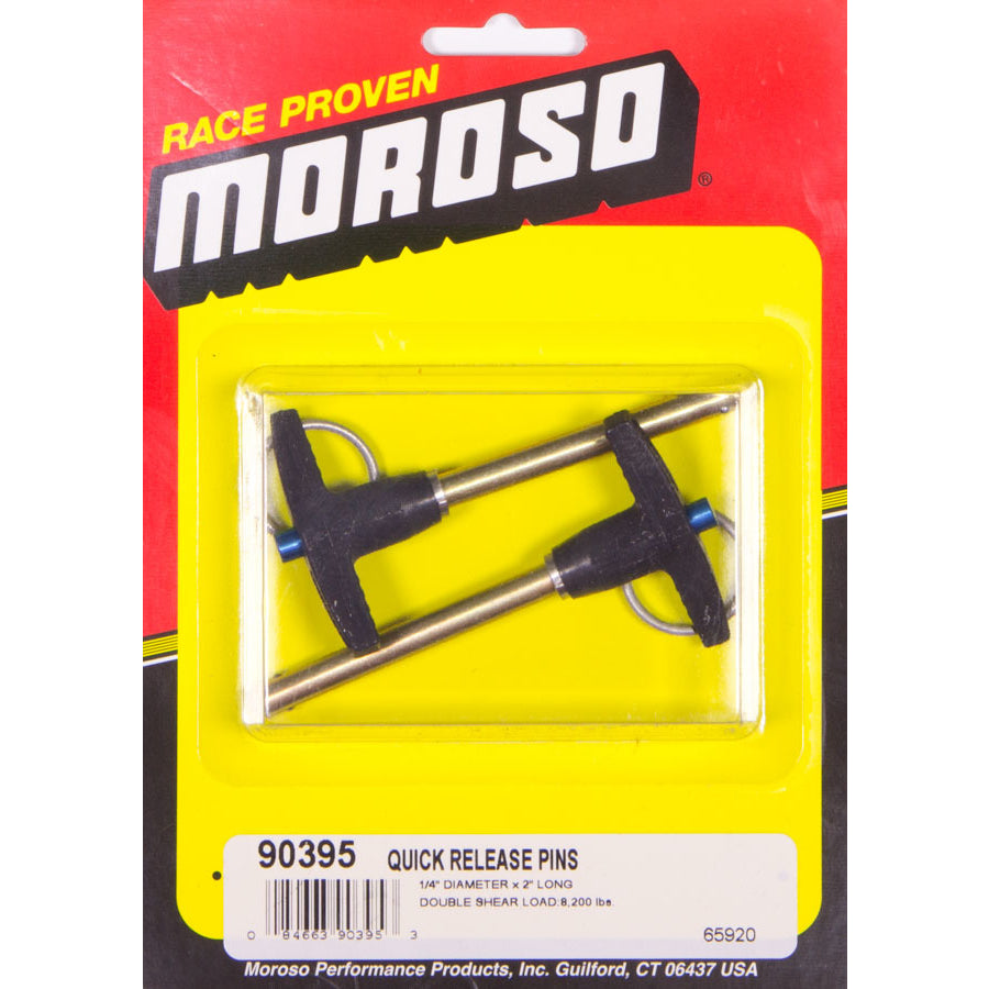 Moroso Quick Release Pin - 1/4" Diameter x 2"