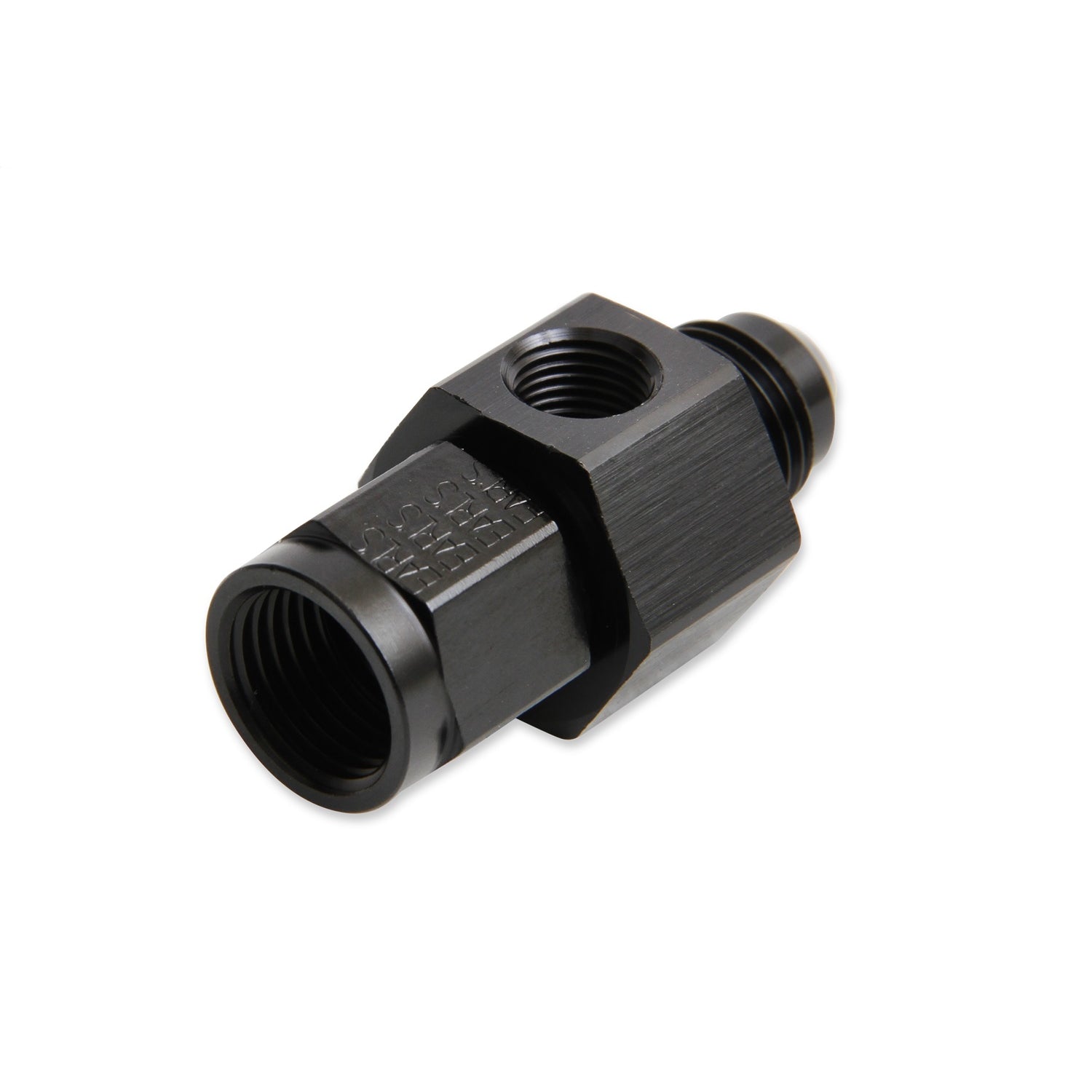 Earl's Ano-Tuff Fuel Pressure Gauge Adapter-4 Male To-4 Female W/(1/8").125 Npt" Hex