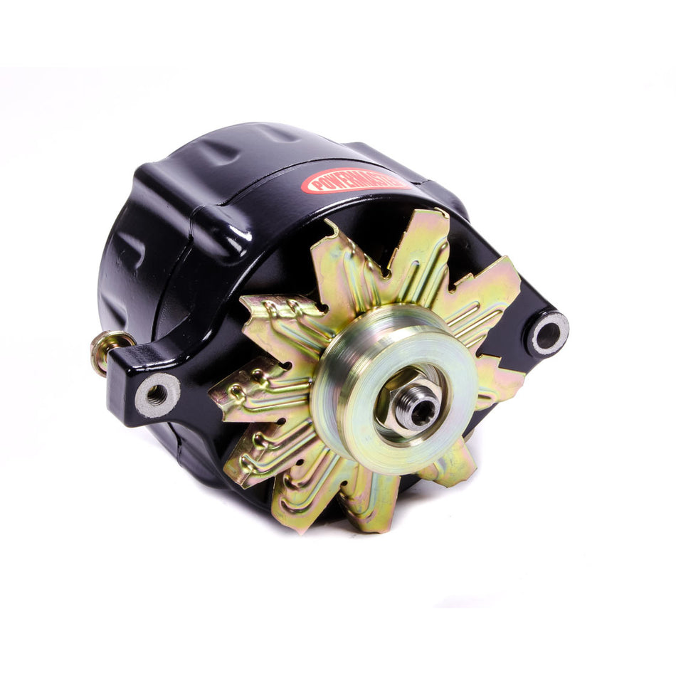 Powermaster Motorsports Smooth Look Upgrade Alternator 150 amp 12V 1-Wire - Single V-Belt Pulley