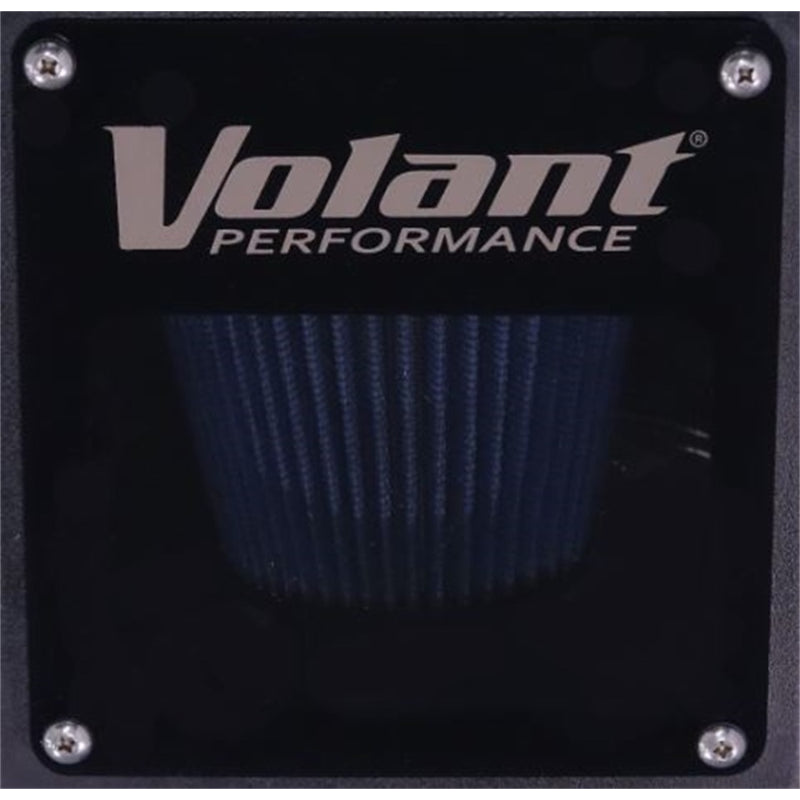 Volant Cold Air Intake - Reusable Filter - Plastic - Black/Blue Filter - Nissan V6