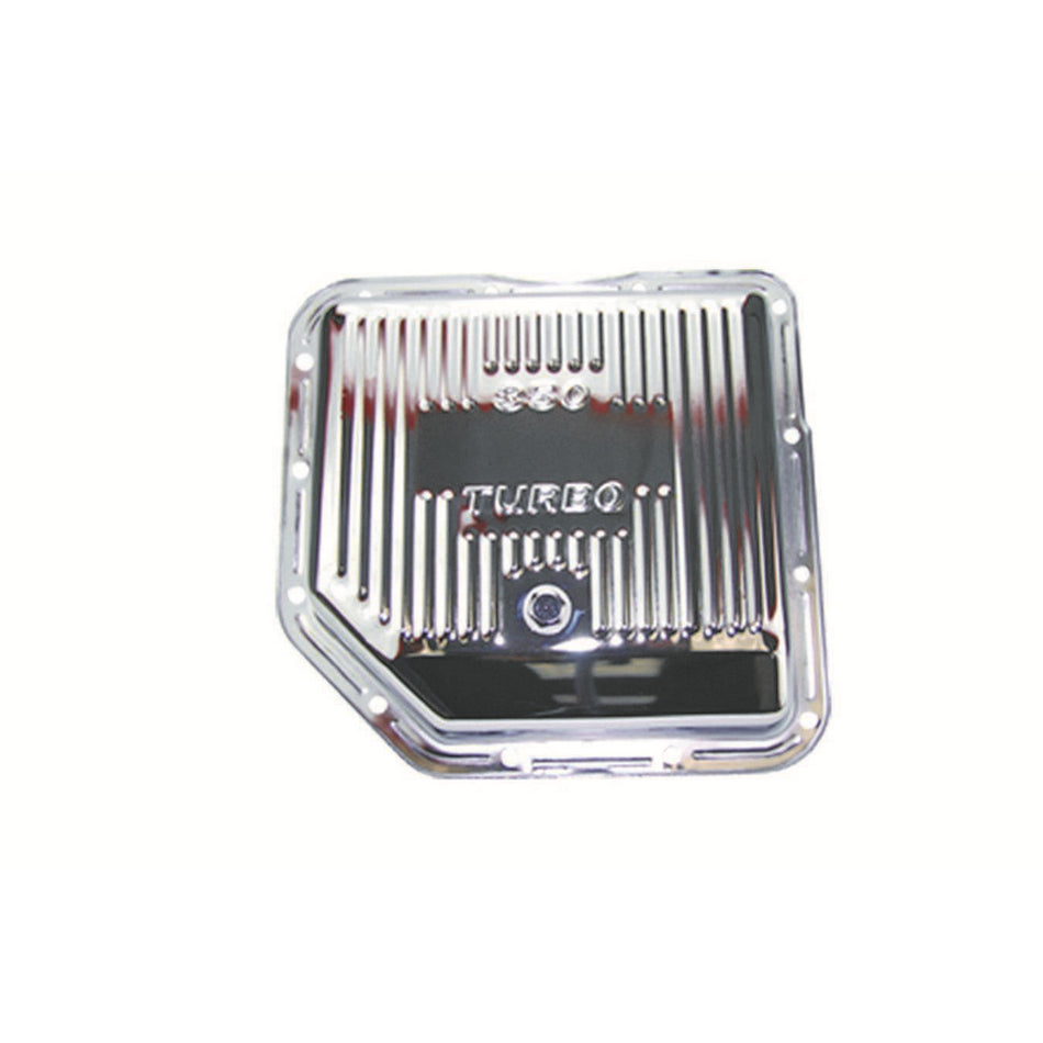 Specialty Products Stock Depth Transmission Pan Finned Steel Chrome - TH350