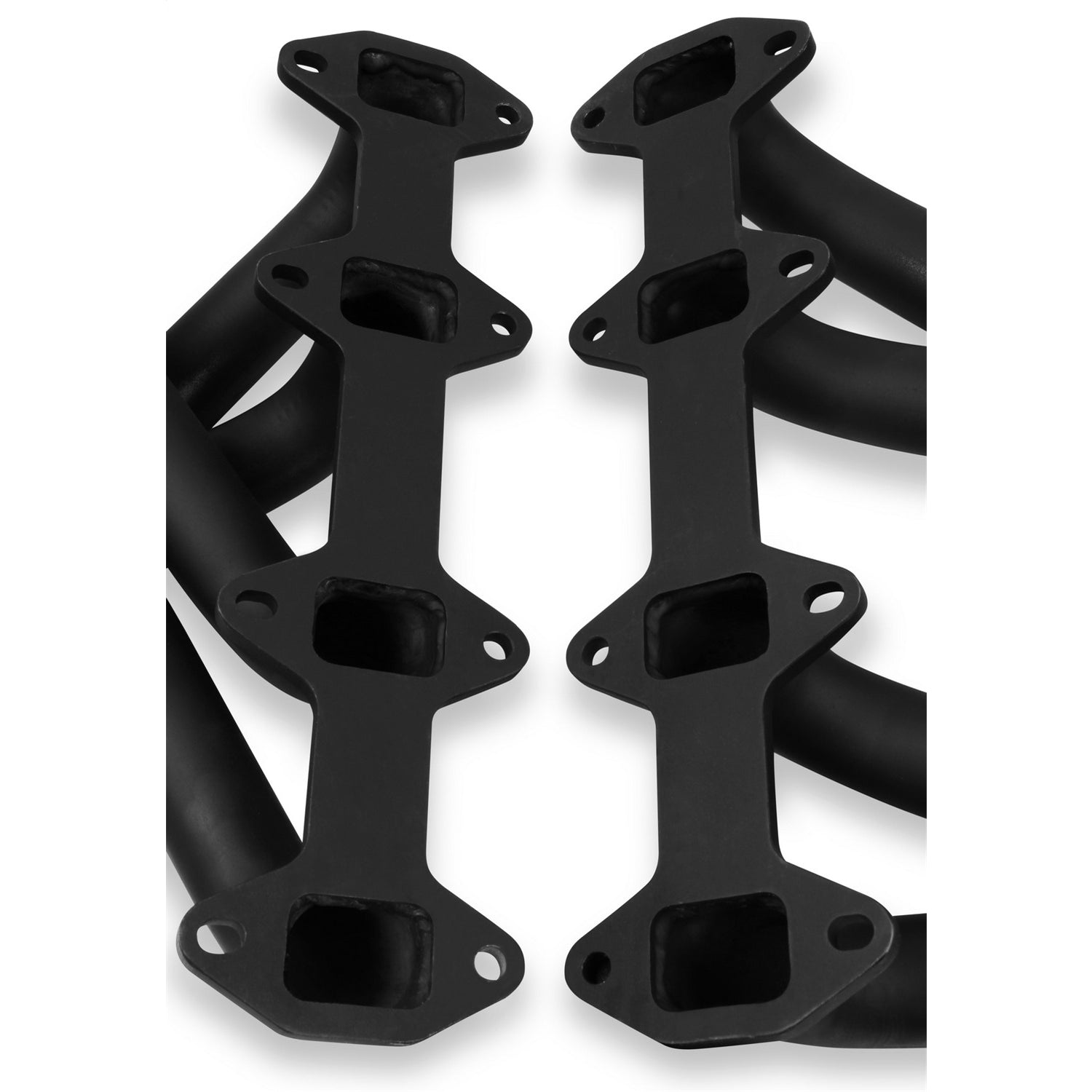 Flowtech Long Tube Headers - 1965-76 Ford F100/150 4WD/19 67-76 F250 - 332-428 - 1.75" - 3" Collector - Black Paint