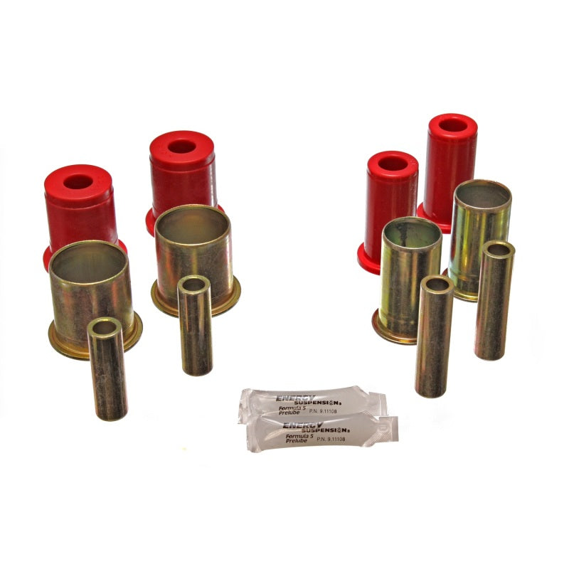Energy Suspension Front Control Arm Bushings - Fits 82-92 Camaro - Firebird (Lowers Only) - Red