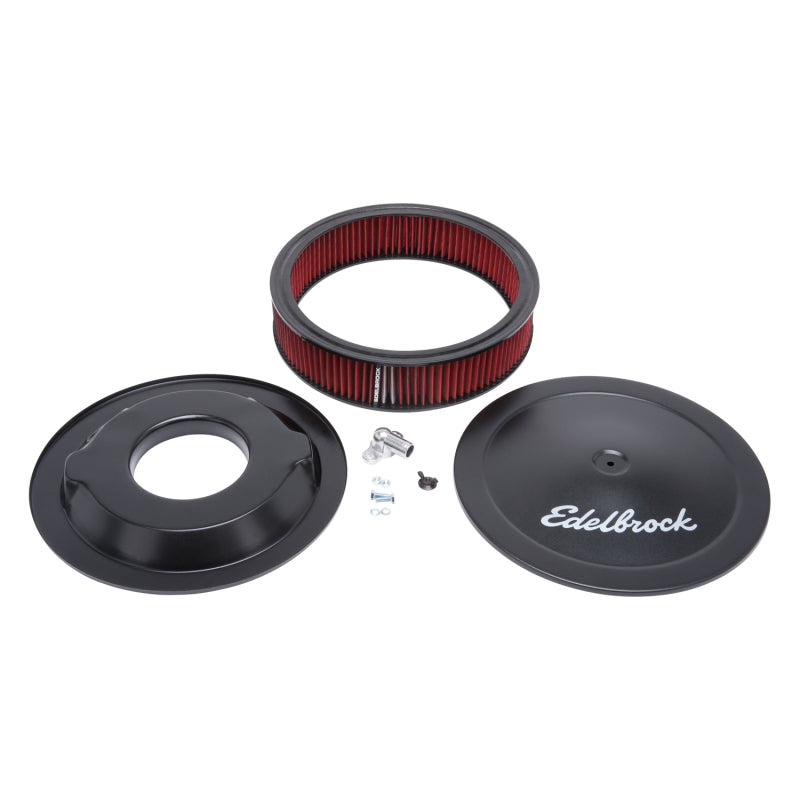 Edelbrock Pro-Flo Air Cleaner Assembly - 14 in Round