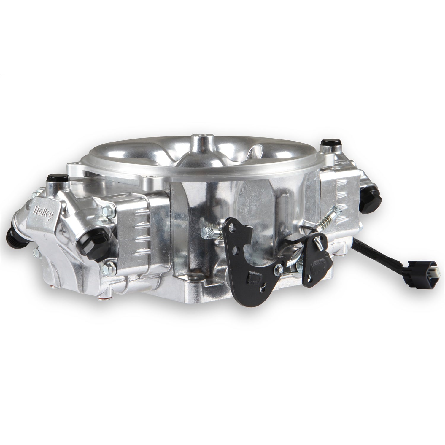 Holley EFI Terminator X Stealth Fuel Injection System - Multi Port - Power Module/Programmer/02 Sensor - Stainless - Polished
