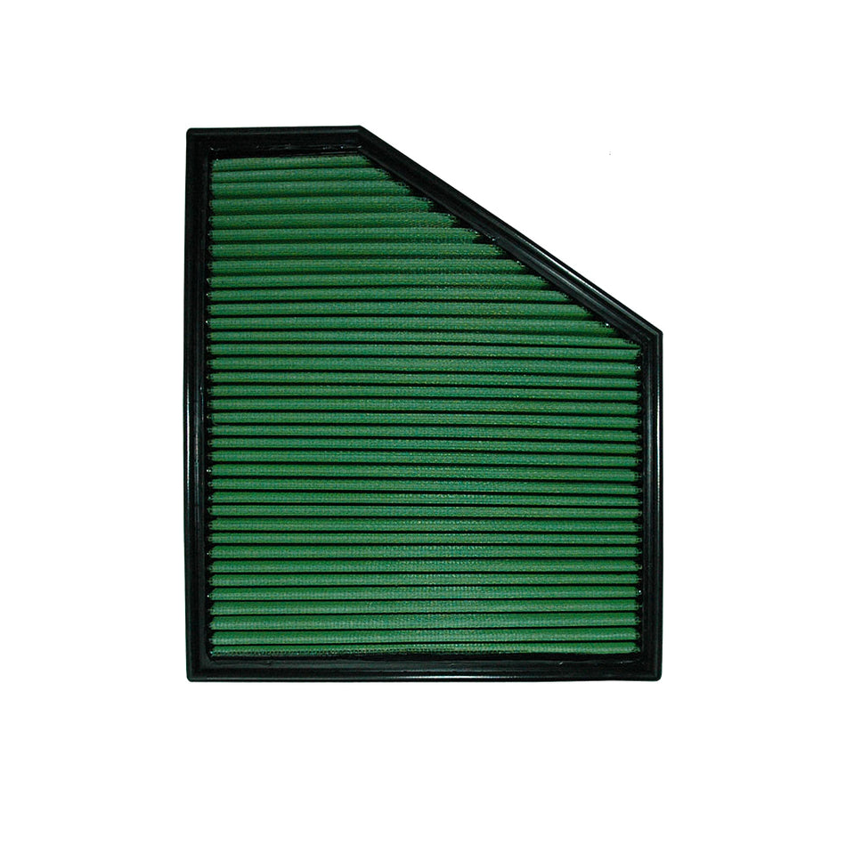 Green Filter Panel Air Filter Element - Green - Chevy Camaro 2016-22