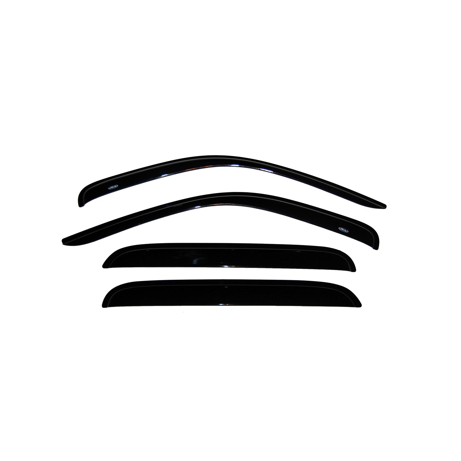 Auto Ventshade Original Ventvisor Front / Rear Side Window Visor - Stick-On
