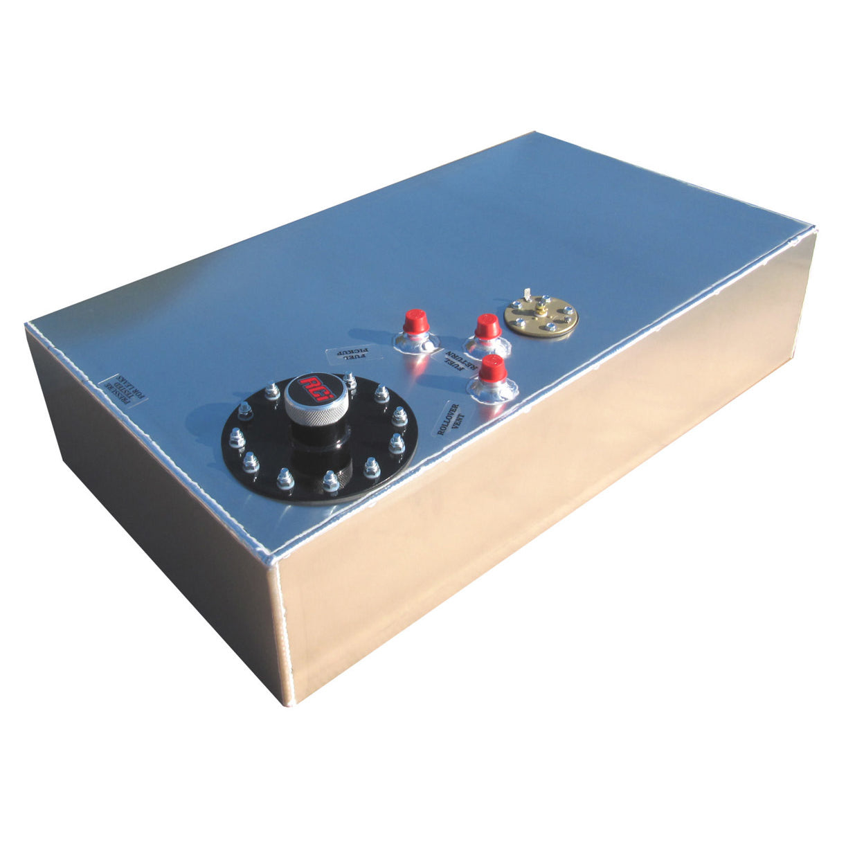 RCI 17 Gallon Aluminum Fuel Cell - Fill Cap - Sending Unit