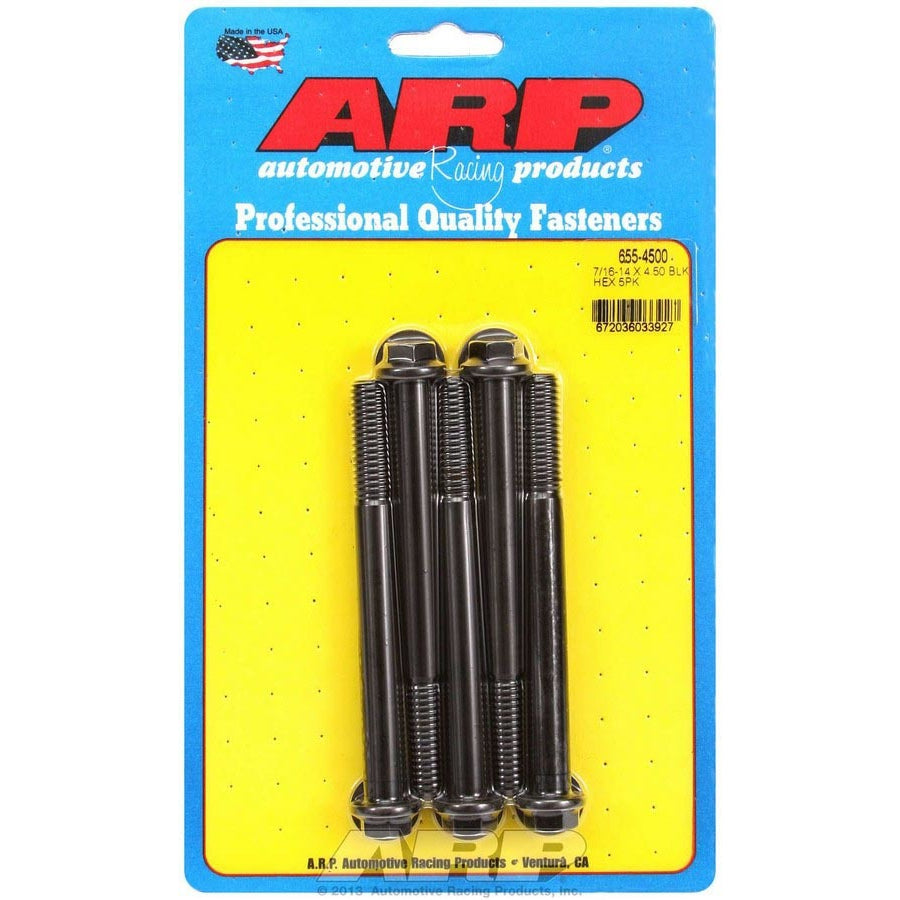 ARP Bolt Kit - 6 Point (5) 7/16-14 x 4.500