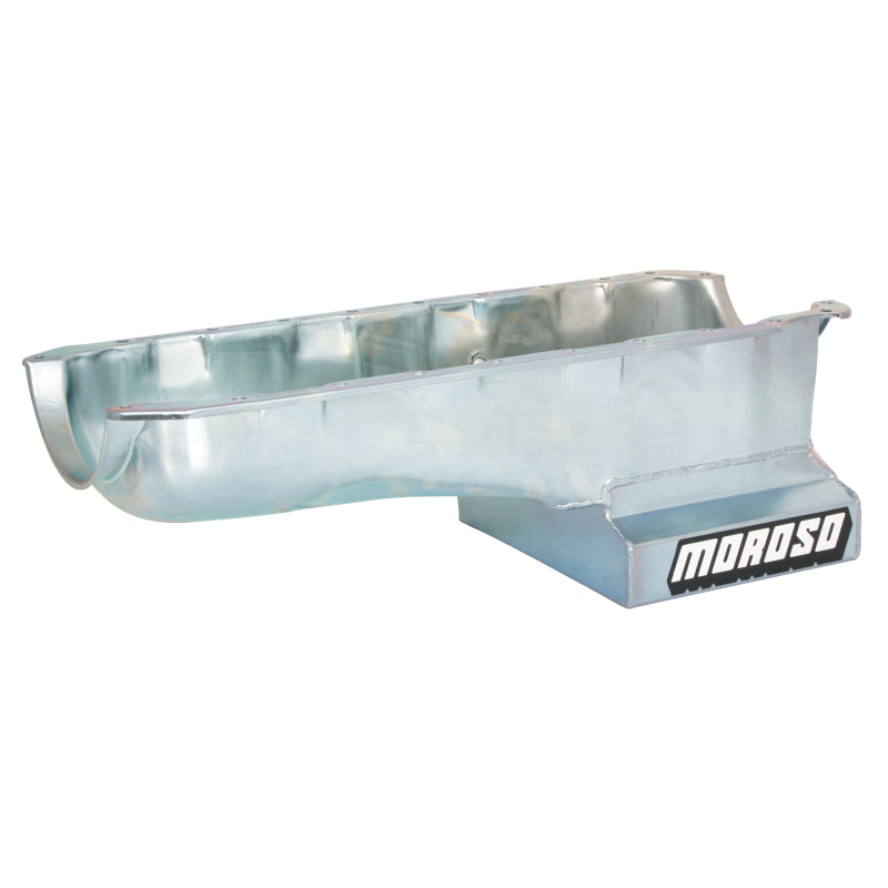 Moroso BB Chevy Gen IV Steel Oil Pan - 6qt- GM A-Body