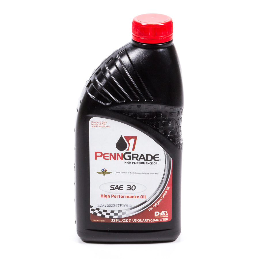 PennGrade 1 SAE 30 High Performance Oil - 1 Quart Bottle