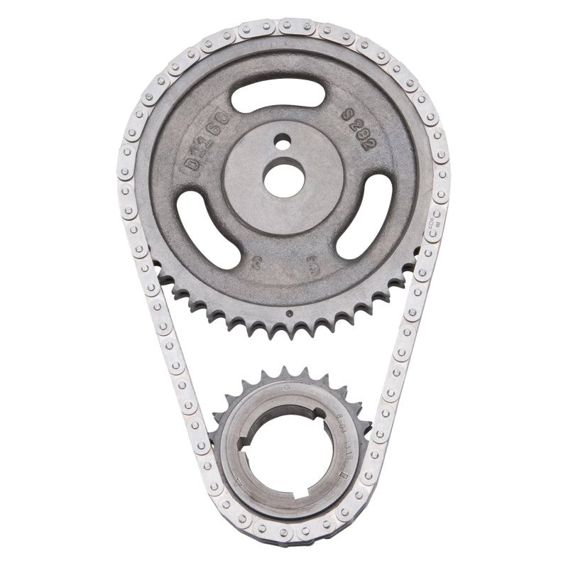 Edelbrock Performer-Link Double Roller Timing Chain Set - Keyway Adjustable - Oldsmobile V8