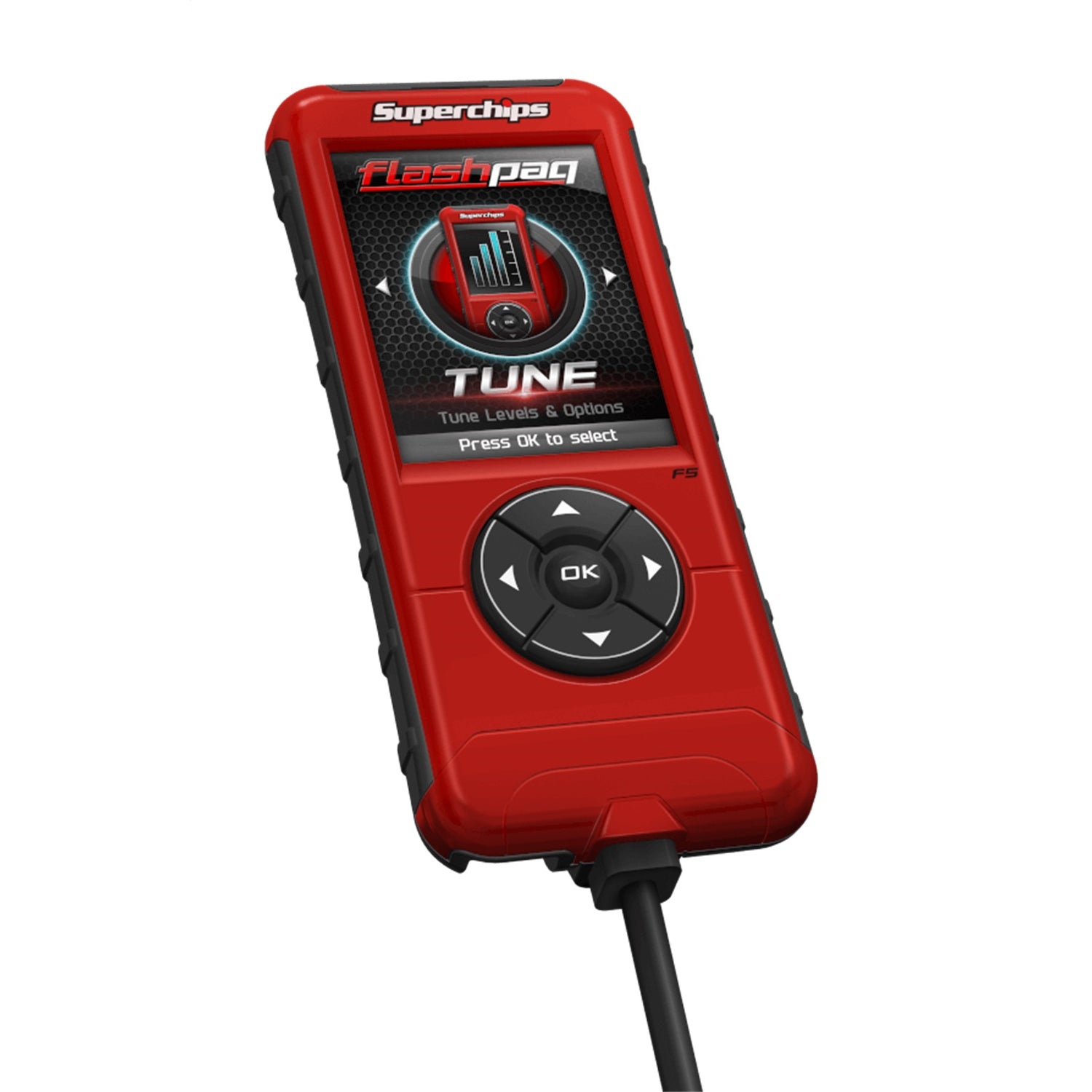 Superchips Flashpaq F5 Engine Tuner - Ford/GM/Dodge