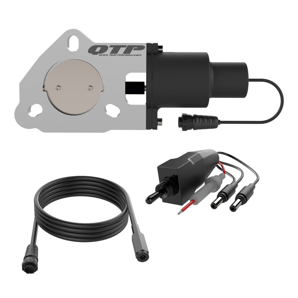 Quick Time Electric Exhaust Cut-Out - Bolt-On