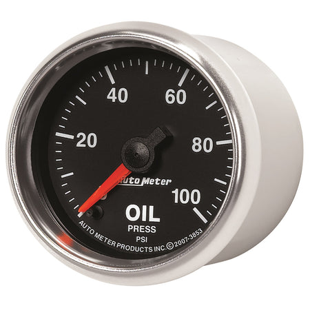 Auto Meter GS Electric Oil Pressure Gauge - 2-1/16"