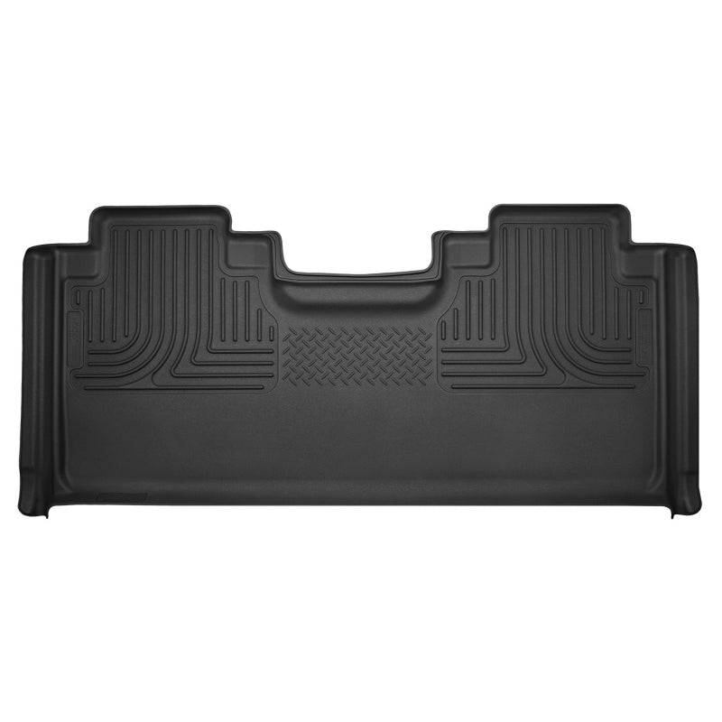 Husky Liners 2nd Seat Floor Liner X-Act Contour Plastic Black - Super Cab