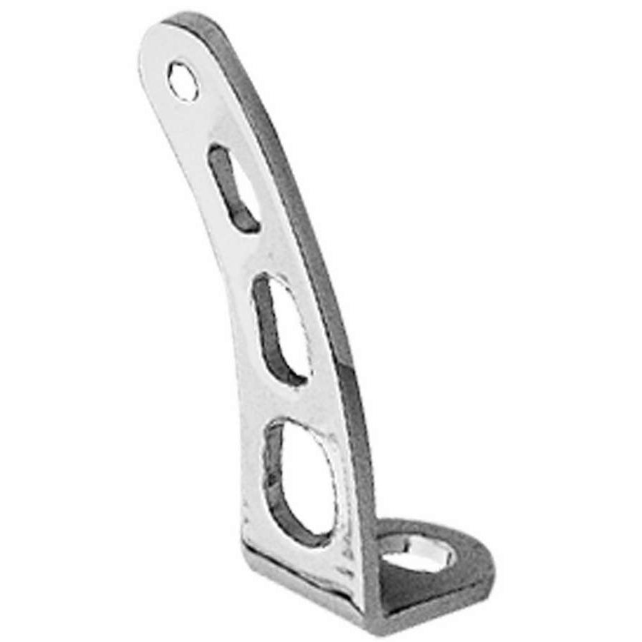 Trans-Dapt Throttle Return Spring Bracket - Chrome