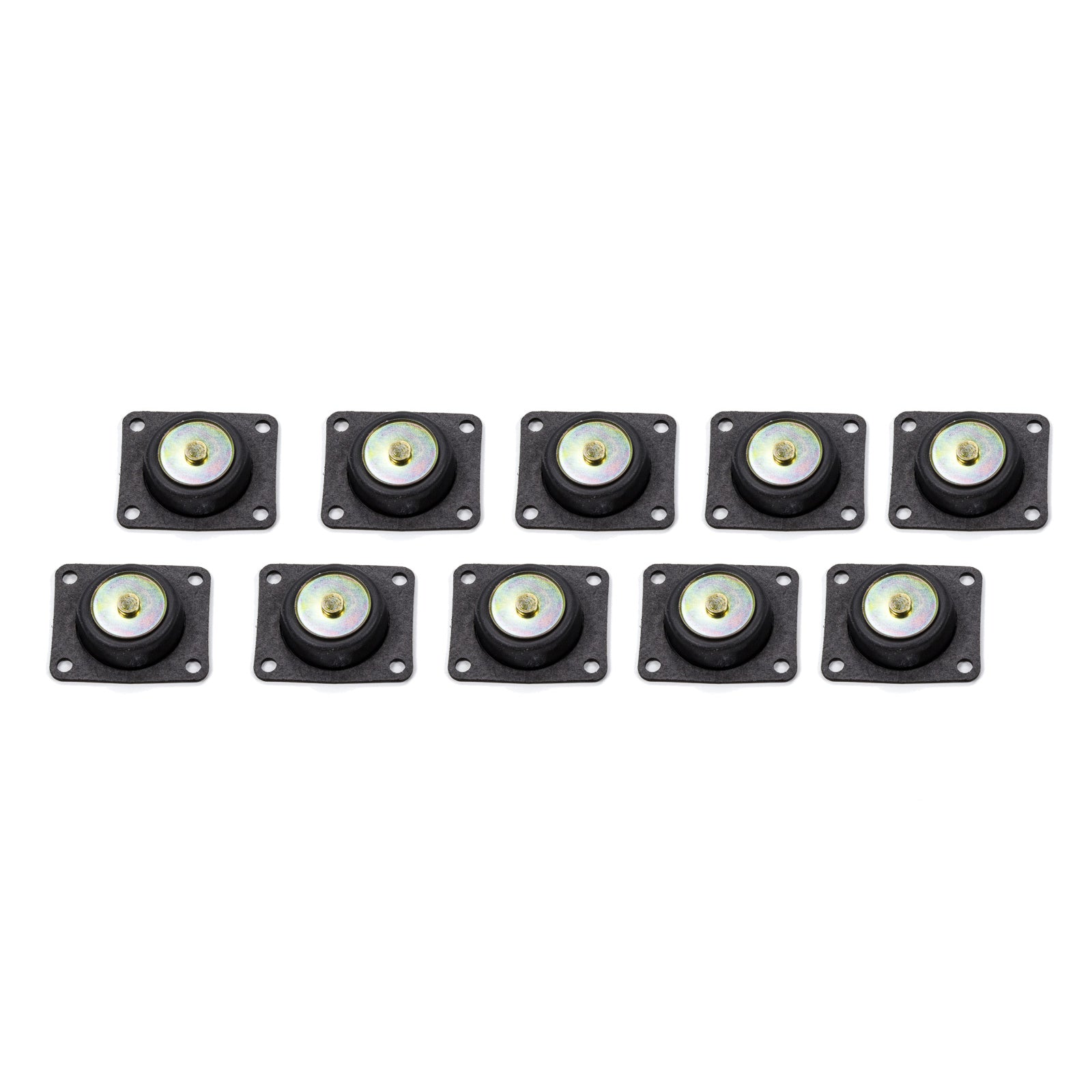 AED Performance 50 cc Accelerator Pump Diaphragm Rubber Gas Holley Carburetors - Set of 10