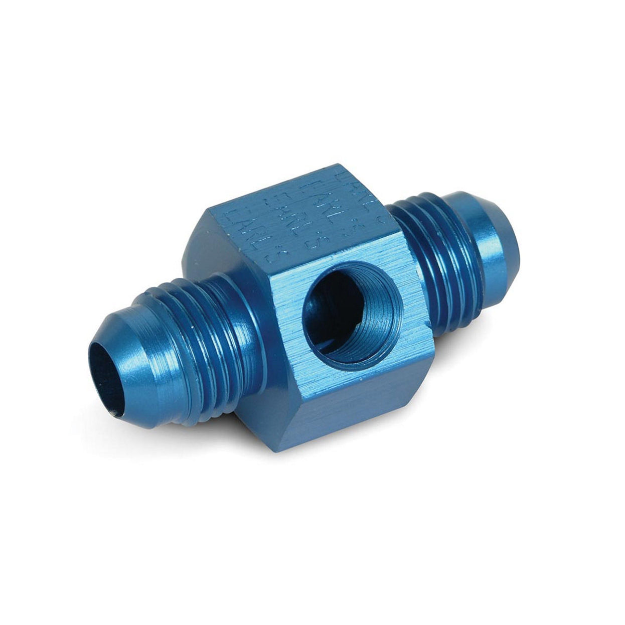 Earl's Pressure Gauge Adapters -06 AN Male to -06 AN Male w/ 1/8" NPT In Hex