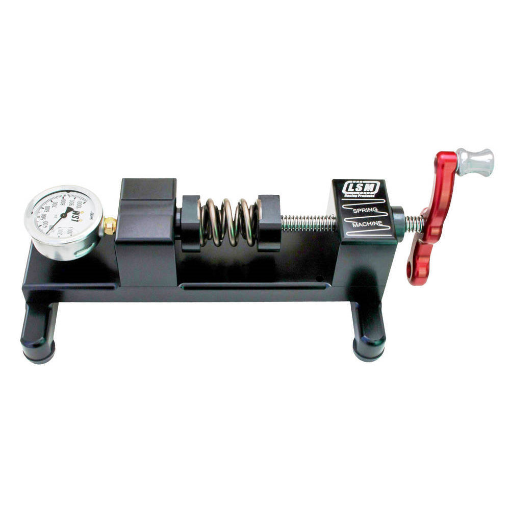 LSM Racing Products "Spring Machine" Bench Top Valve Spring Tester w/ 0-600# Gauge