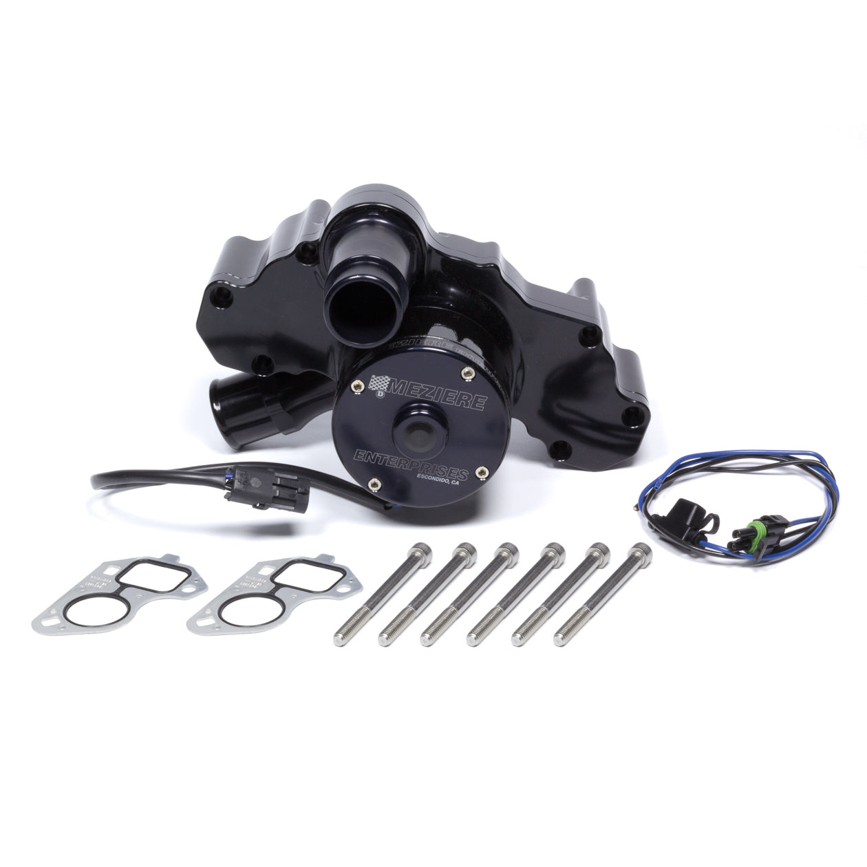 Meziere GM LS-X Race Water Pump 55 GPM Electric