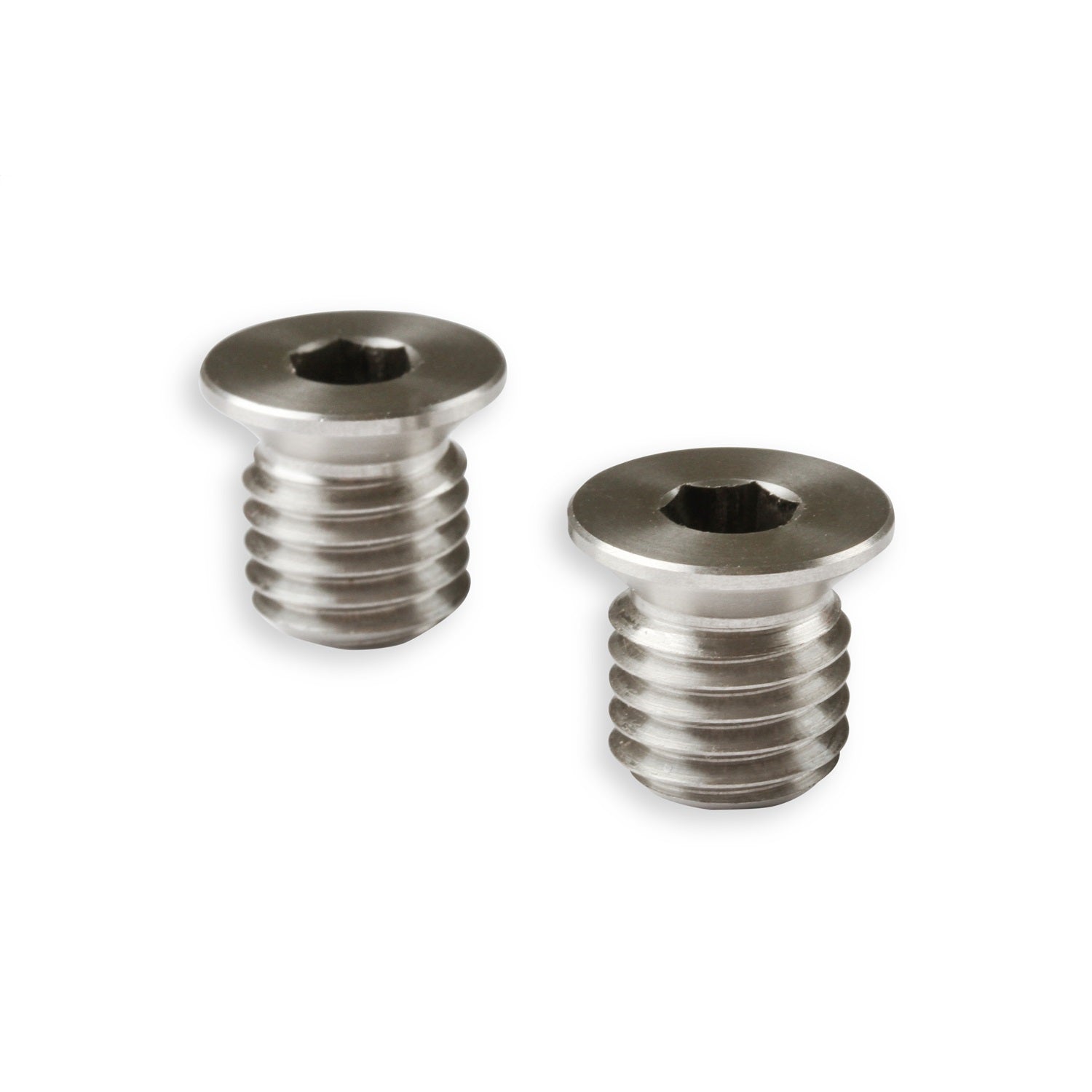 Earl's Plug - 12 mm x 1.75" Thread - Allen Head - Stainless - Vacuum Pump Delete - GM LT-Series - (Pair)