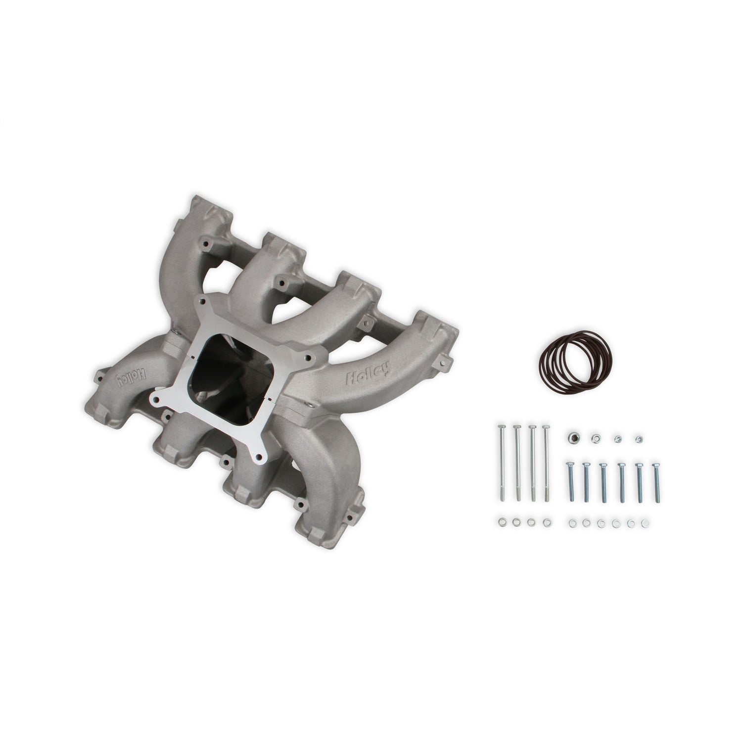 Holley Single-Plane Race Intake Manifold - Square Bore - Single Plane - Aluminum - LS3/L92 - GM LS-Series