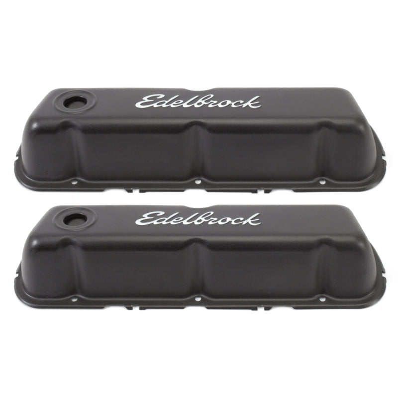 Edelbrock Signature Series Valve Cover - Small Block Ford -Black