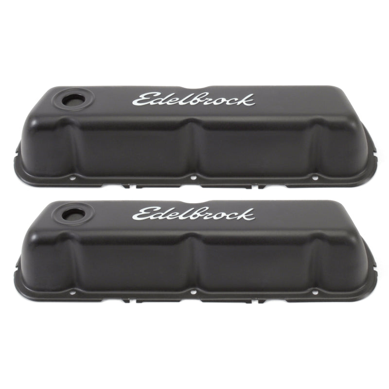 Edelbrock Signature Series  Valve Cover - Small Block Ford -Black