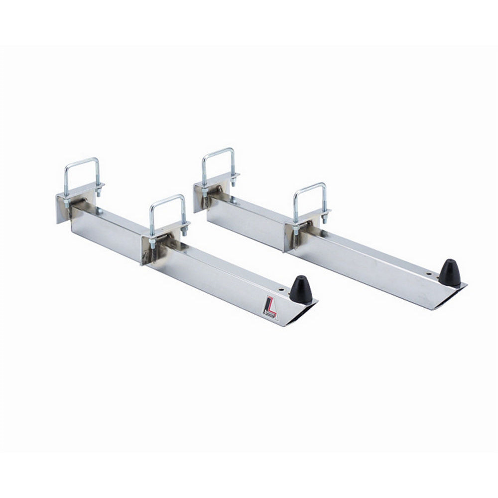 Lakewood Bolt-On Traction Bars - 28 in Long - Chrome - Universal