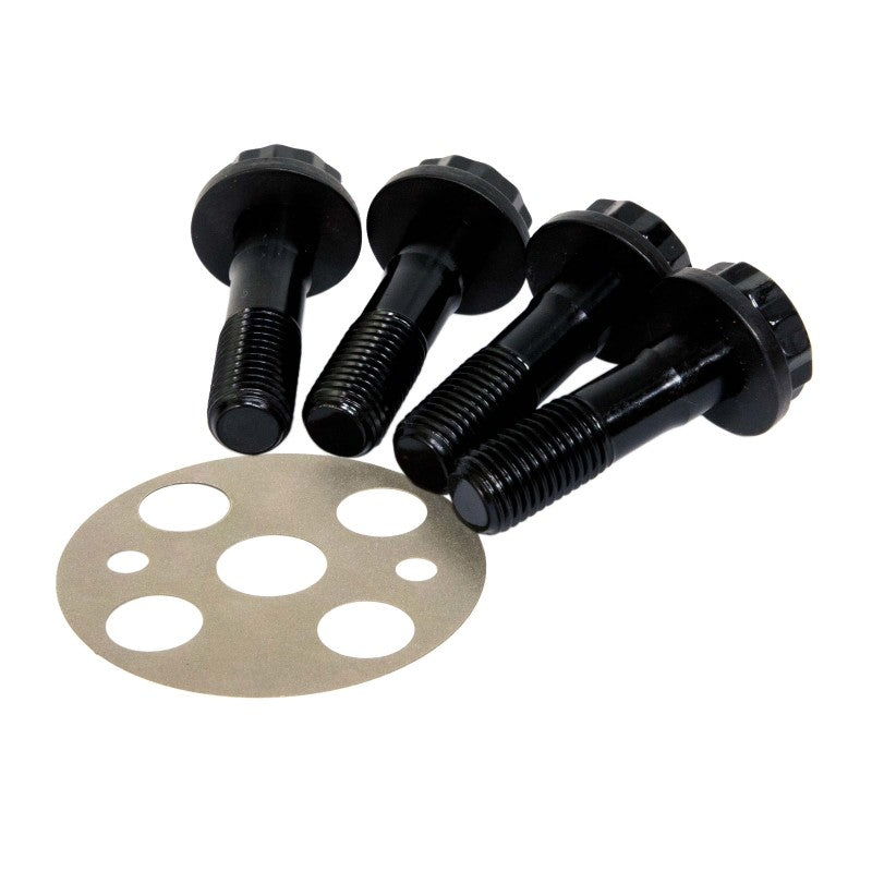 Fluidampr Harmonic Balancer Install Kit - 4-Bolt - Black Oxide - 6.7 L - Ford Powerstroke