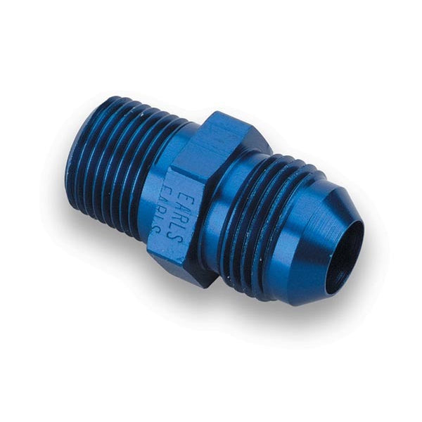 Earl's Aluminum Straight Pipe Thread to AN Adapter - 1/4" NPT to -06 AN