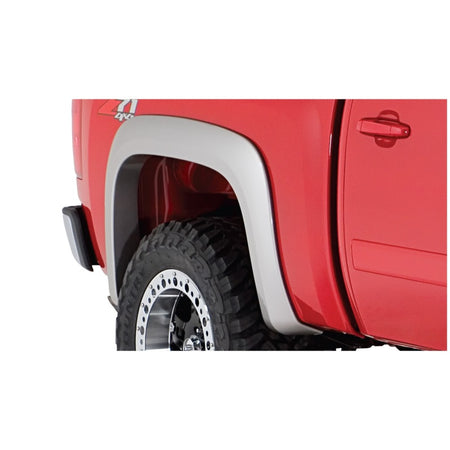 Bushwacker Extend-A-Fender Front / Rear Fender Flare - 1.75 in Wide - Black - GM Fullsize Truck 2007-14