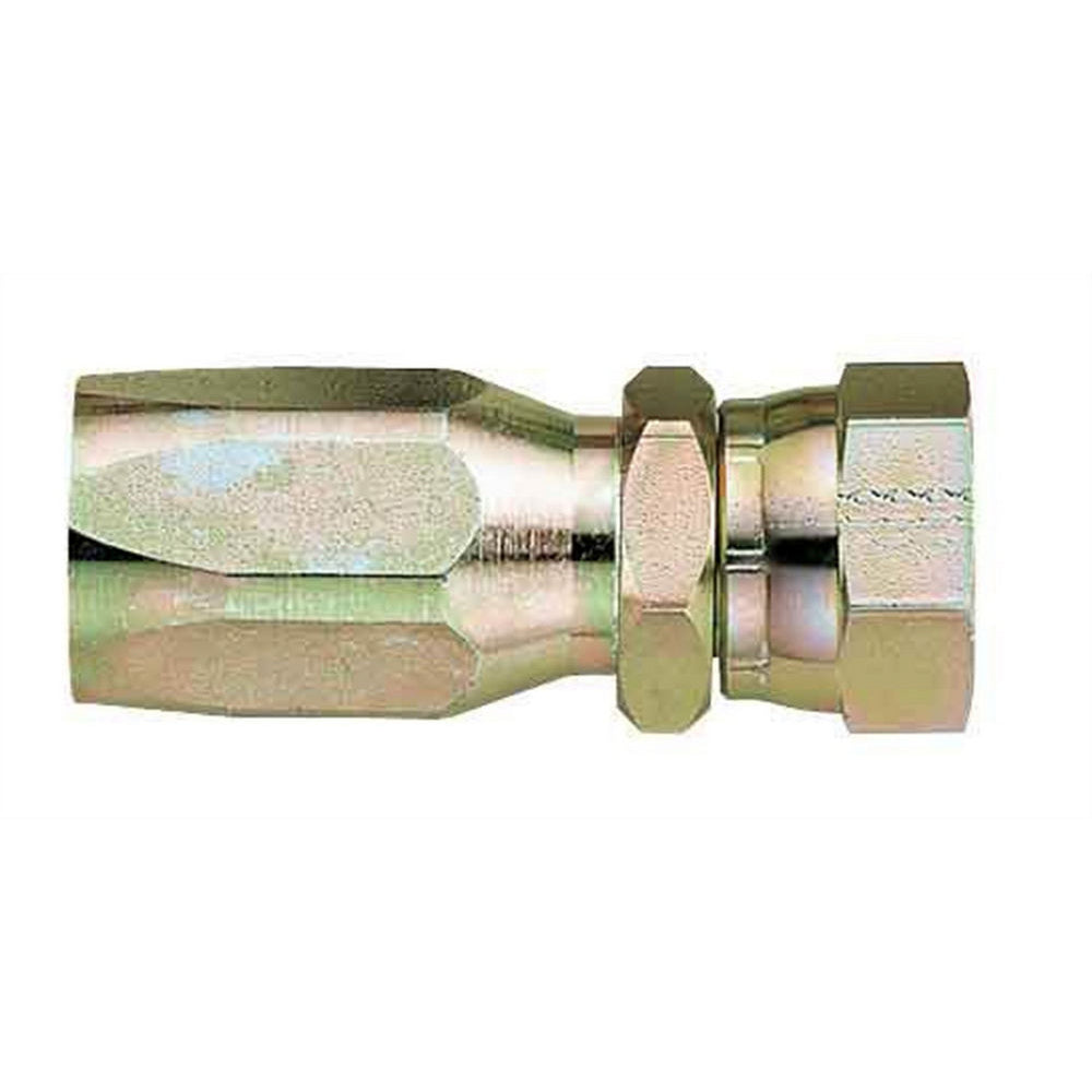 Aeroquip -10 AN Straight Steel High Pressure Hose Fitting - Straight SAE 37 (JIC/AN) Swivel