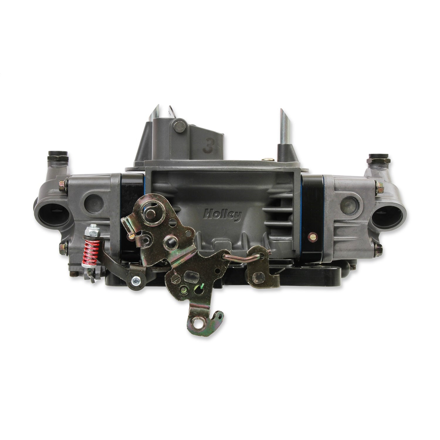 Holley 850 CFM Ultra Double Pumper Carburetor - Gray/Black